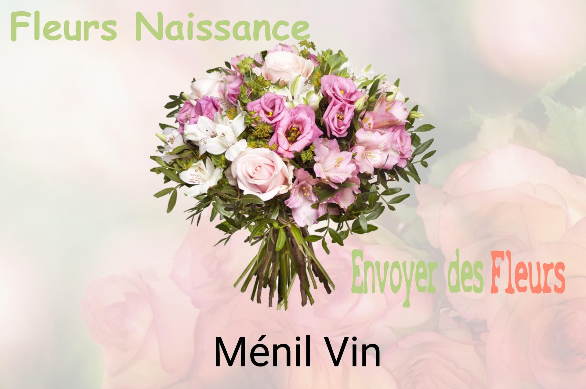 Bouquet de fleurs de naissance livré à Ménil-Vin