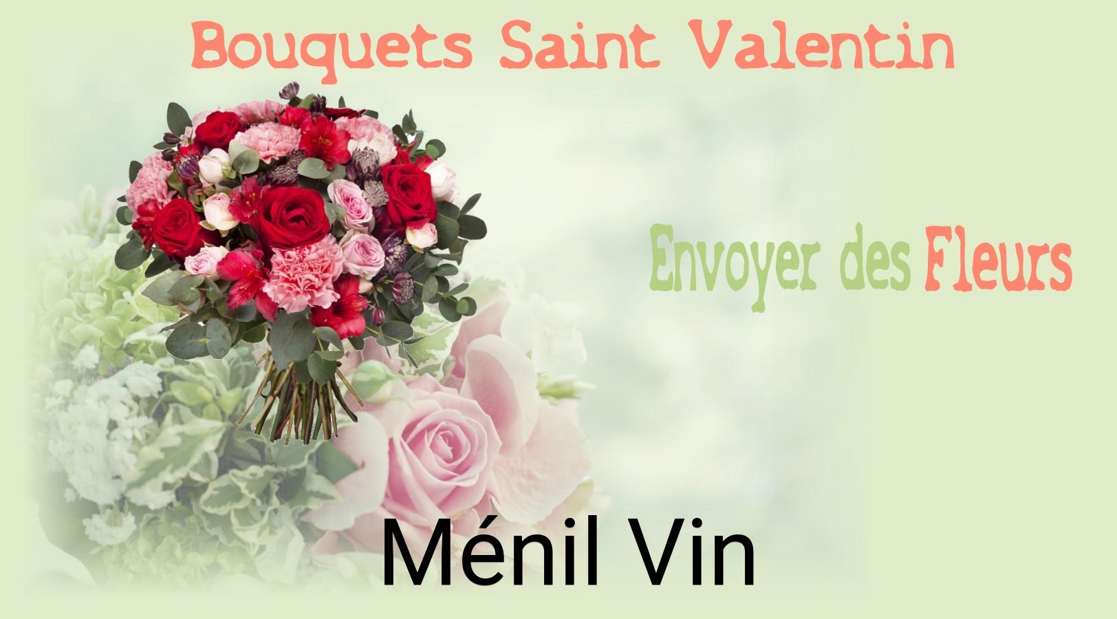 Roses de Saint-Valentin livrées à Ménil-Vin